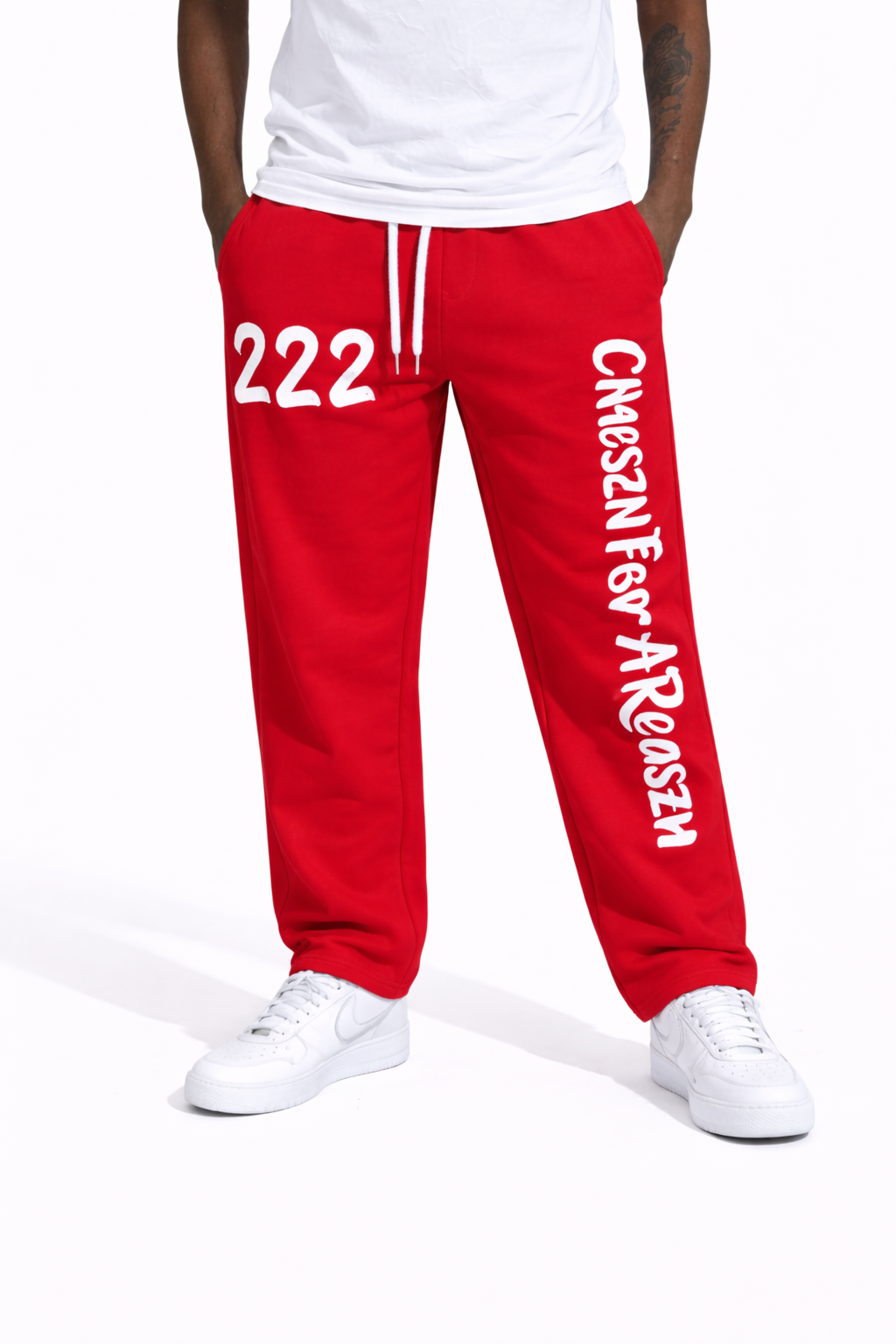 RED ChosznForAReaszn Sweatpants